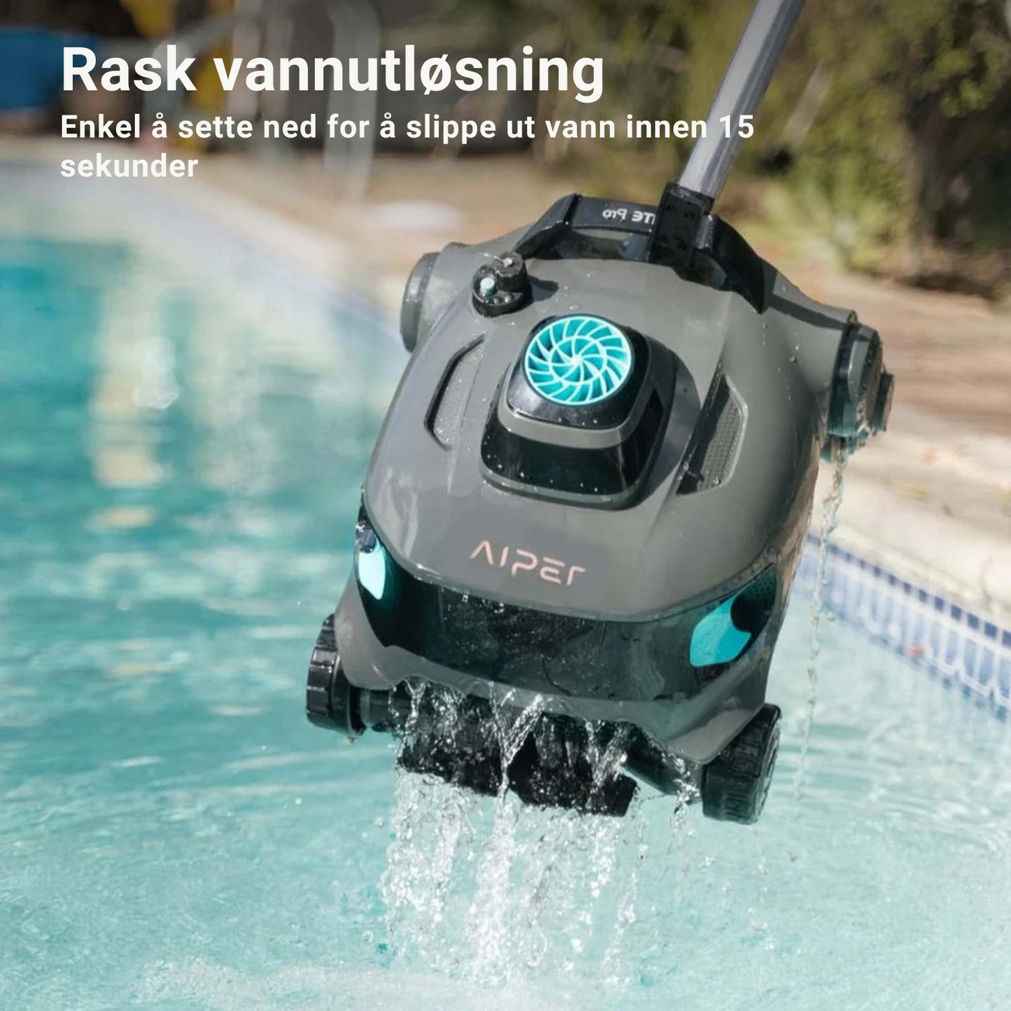 WaveBot™ Trådløs Bassengrenser