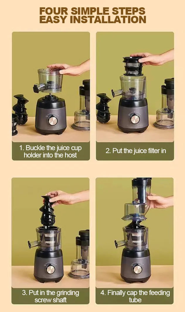FreshVolt™ Automatische Saftpresse