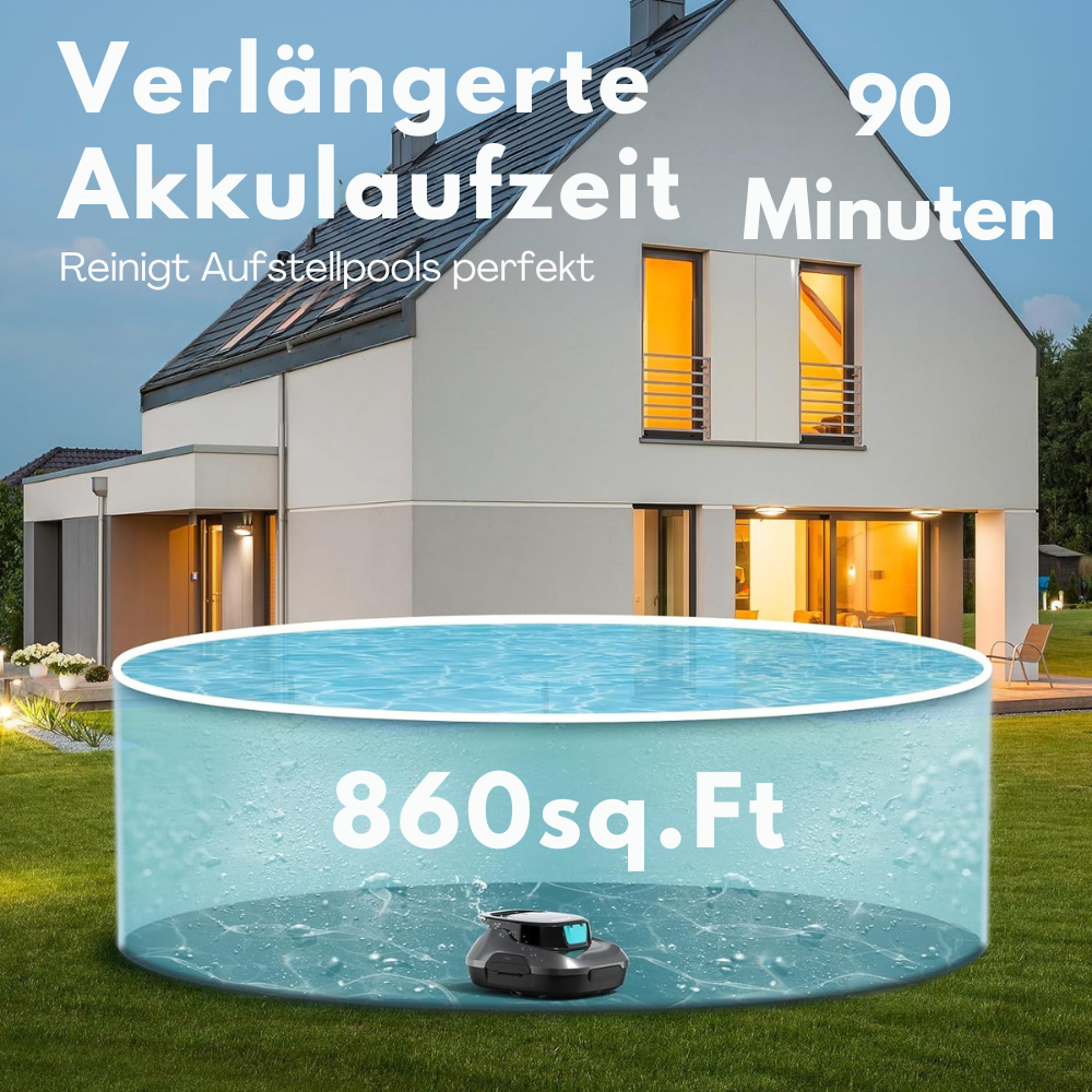 AquaSweep™ Kabelloser Poolroboter