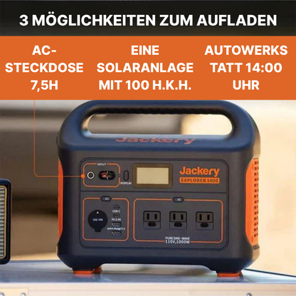 SmartCharge™ Tragbares Kraftwerk Jackery