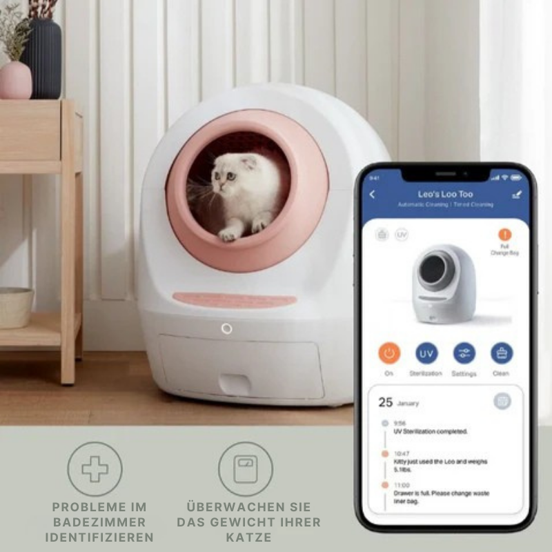 CatMate™ Selbstreinigende Katzentoilette