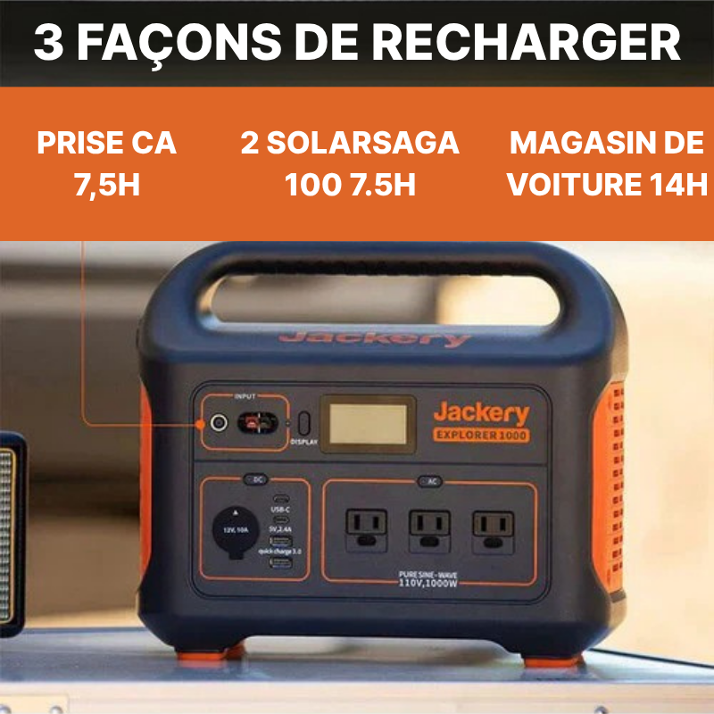 GreenBoost™ Centrale électrique portable